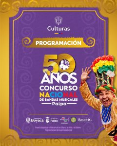 Programación del 50° Concurso Nacional de Bandas